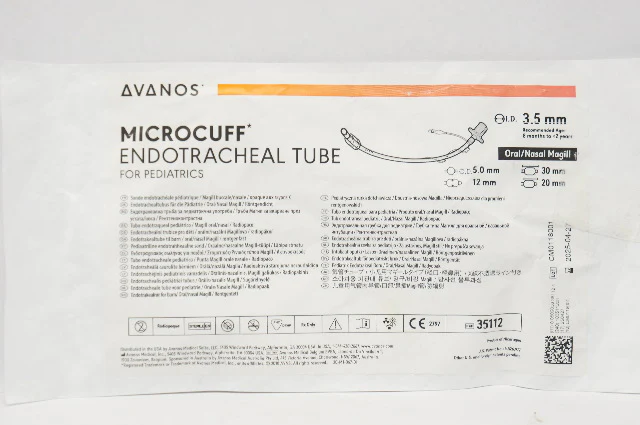 AVANOS MICROCUFF PEDIATRIC ENDOTRACHEAL TUBE Pain Super Store