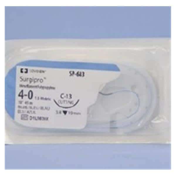 Medtronic Surgipro Ii Surgipro Monofilament Polypropylene Sutures