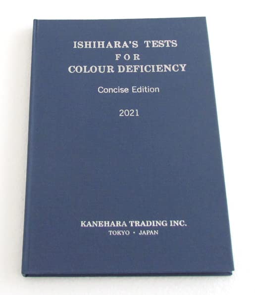 GRAHAM FIELD GRAFCO® ISHIHARA® TEST CHART BOOKS, FOR COLOR DEFICIENCY ...