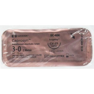 MEDTRONIC CAPROSYN™ MONOFILAMENT ABSORBABLE SUTURES – Pain Super Store