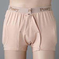 Posey Hipsters Standard Brief with Non-Removable Pads